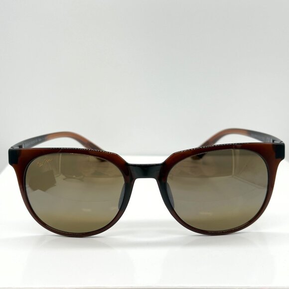 Maui Jim Wailua MJ454-01 Translucent Rootbeer Brown Sunglasses Bronze Lenses - Picture 2 of 8